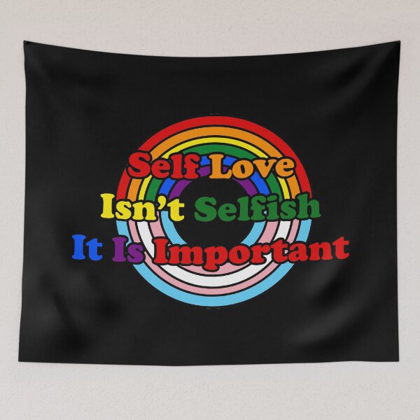Item preview, Self love isn't selfish it is important designed and sold by remerasnerdas.
