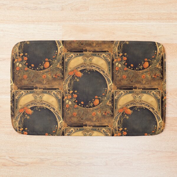 Item preview, Floral Art nouveau  designed and sold by MendaciousMina.