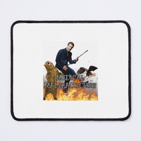 Item preview, House MD MEDICAL MALPRACTICE!!!!! Eagle and bear version  designed and sold by traurigekatze.