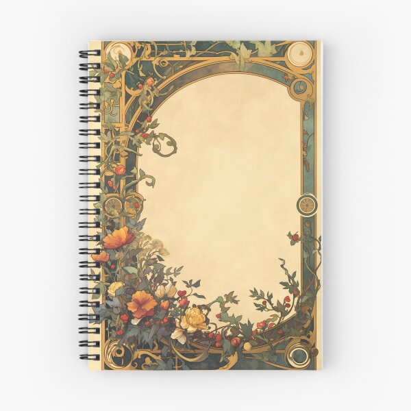 Item preview, Floral Art nouveau  designed and sold by MendaciousMina.