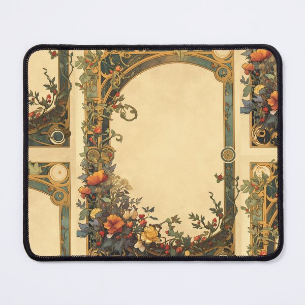 Item preview, Floral Art nouveau designed and sold by MendaciousMina.