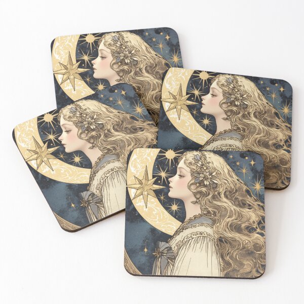 Item preview, Celestial Beauty Art nouveau  designed and sold by MendaciousMina.