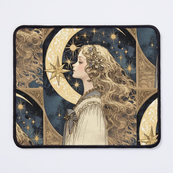 Item preview, Celestial Beauty Art nouveau designed and sold by MendaciousMina.