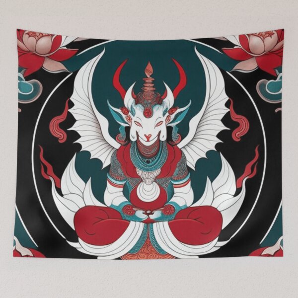 Item preview, Winged white dragon  designed and sold by Roxburylane.