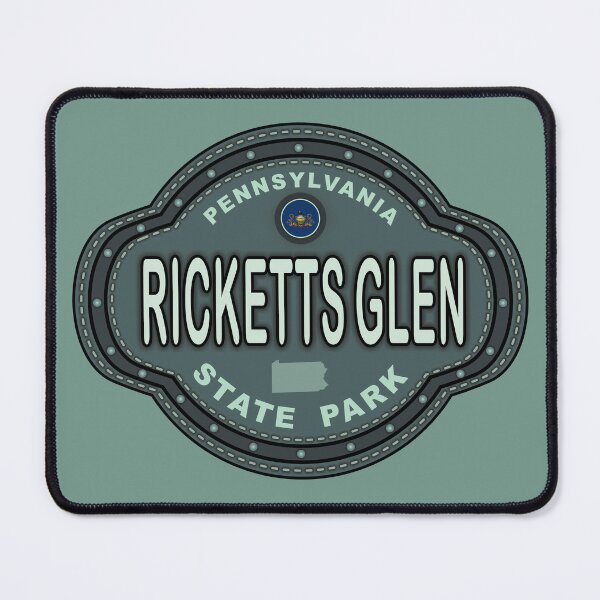 Item preview, Ricketts Glen State Park PA stitching effect designed and sold by studioss76.