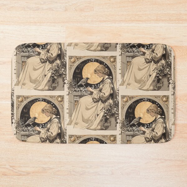 Item preview, Celestial Floral Beauty Art nouveau  designed and sold by MendaciousMina.