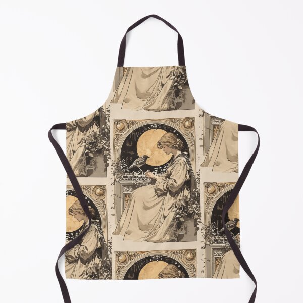 Item preview, Celestial Floral Beauty Art nouveau designed and sold by MendaciousMina.