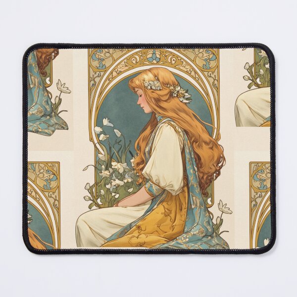 Item preview, Floral Beauty Art nouveau  designed and sold by MendaciousMina.