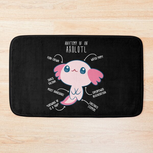 Item preview, Axolotl Anatomy designed and sold by Clara Hollins.