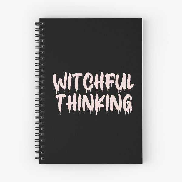 Item preview, PINK ON BLACK WITCHFUL THINKING BLOOD DRIP designed and sold by RomeArtCo.