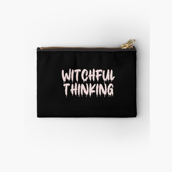 Item preview, PINK ON BLACK WITCHFUL THINKING BLOOD DRIP designed and sold by RomeArtCo.