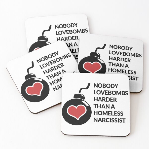 Item preview, Nobody Lovebombs Harder designed and sold by IHCounselling.
