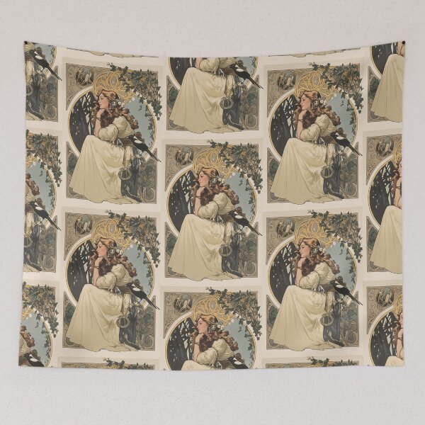 Item preview, Floral Beauty Art nouveau  designed and sold by MendaciousMina.