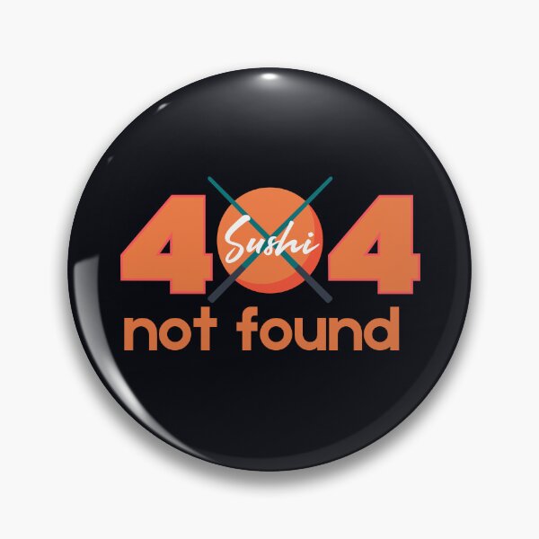 Item preview, sushi divertido error 404 designed and sold by ramazis.
