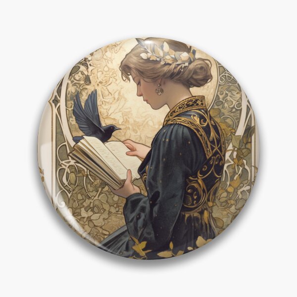 Item preview, Floral Beauty Art nouveau  designed and sold by MendaciousMina.