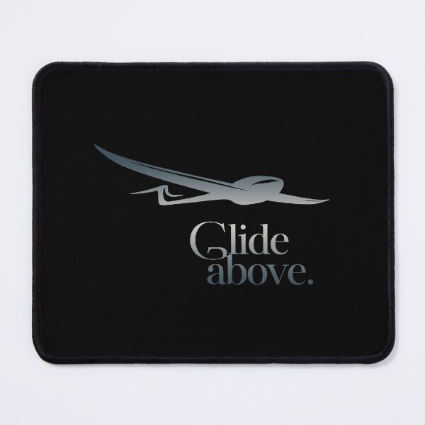 Item preview, Glide Above Glider Plane Pilot Sailplane aerial floating soaring designed and sold by These_Prints.