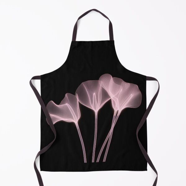 Item preview, Transparent pink flowers on black. Beautiful. Modern art work. designed and sold by terrysmith56.