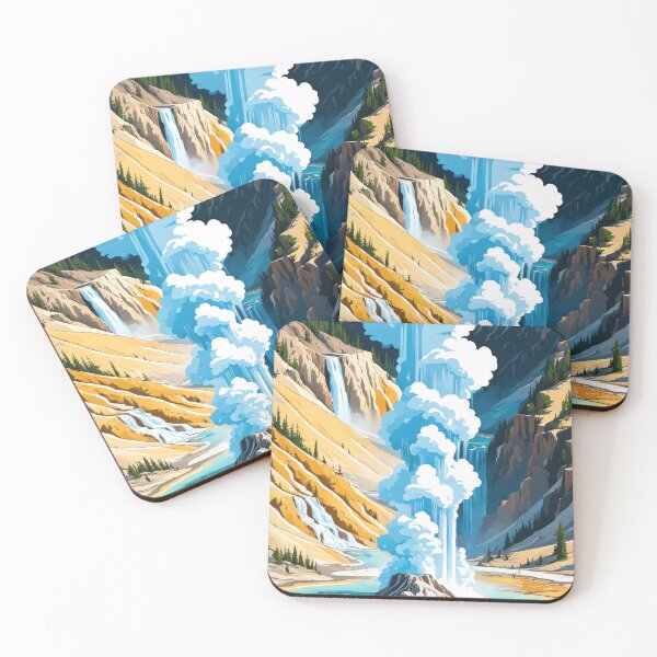 Item preview, Yellowstone National Park - USA designed and sold by WhereTheFunIs.
