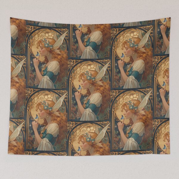 Item preview, Fairy Beauty Art nouveau  designed and sold by MendaciousMina.