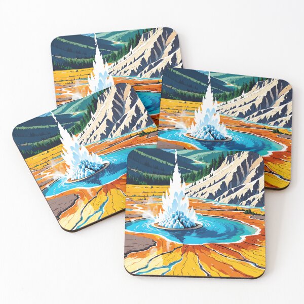 Item preview, Yellowstone National Park - USA designed and sold by WhereTheFunIs.