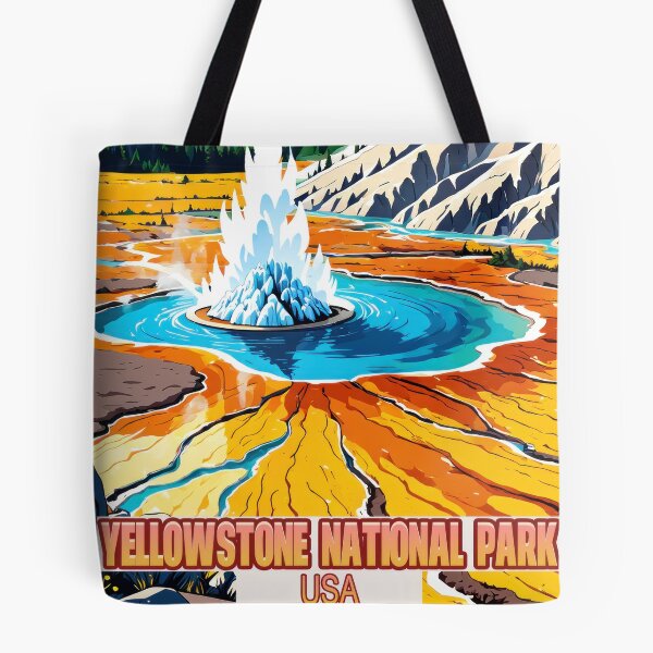 Artikelvorschau, Yellowstone-Nationalpark - USA entworfen und verkauft von WhereTheFunIs.