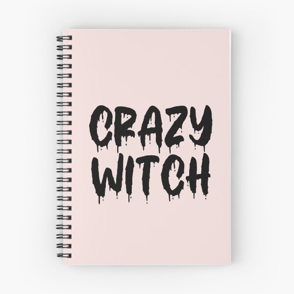 Item preview, BLACK ON PINK CRAZY WITCH BLOOD DRIP designed and sold by RomeArtCo.