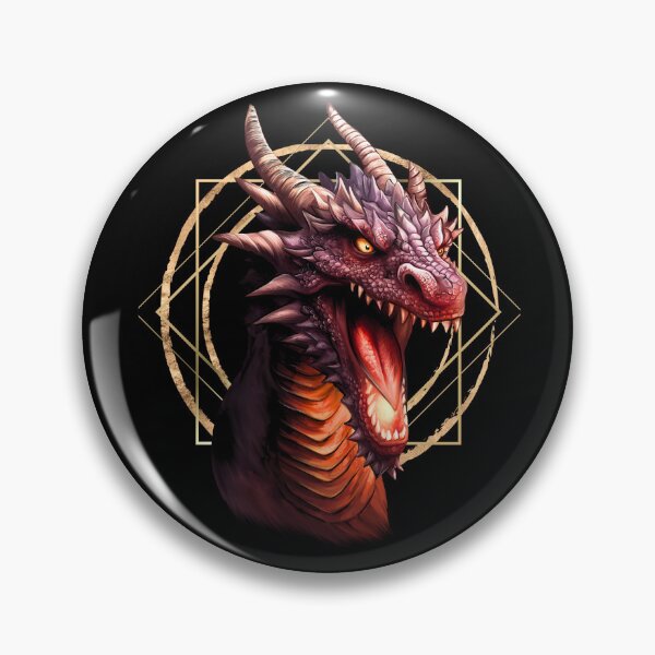 Item preview, Design for Fantasy Fans Don't upset Dragons Symbol designed and sold by BeataY6Art.