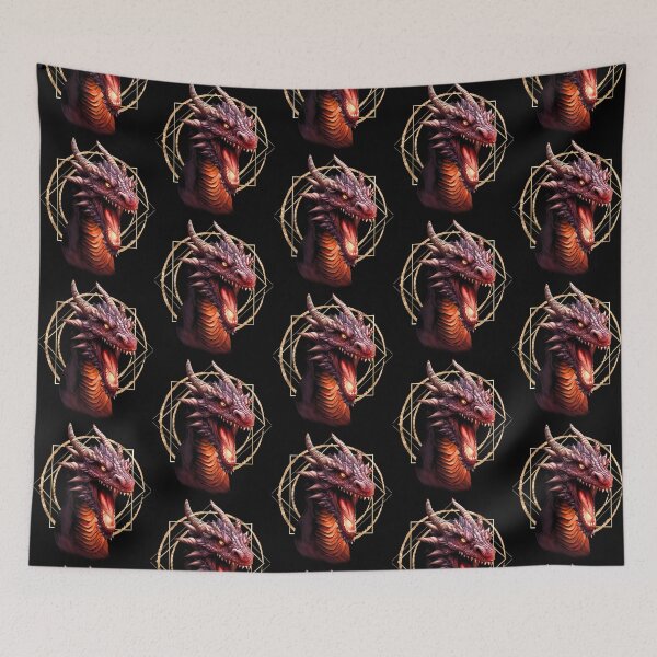 Item preview, Design for Fantasy Fans Don't upset Dragons Symbol designed and sold by BeataY6Art.