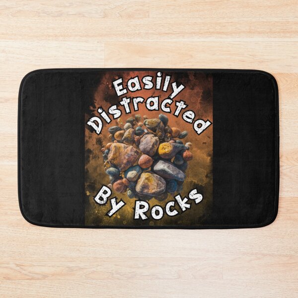Item preview, Easily Distracted by Rocks Geologist Student designed and sold by MarcelooArt.