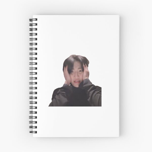 Item preview, Ateez seonghwa stressed shocked meme kpop sticker designed and sold by teezer designs.