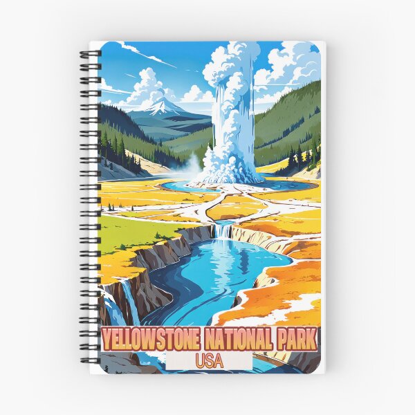 Item preview, Yellowstone National Park - USA designed and sold by WhereTheFunIs.