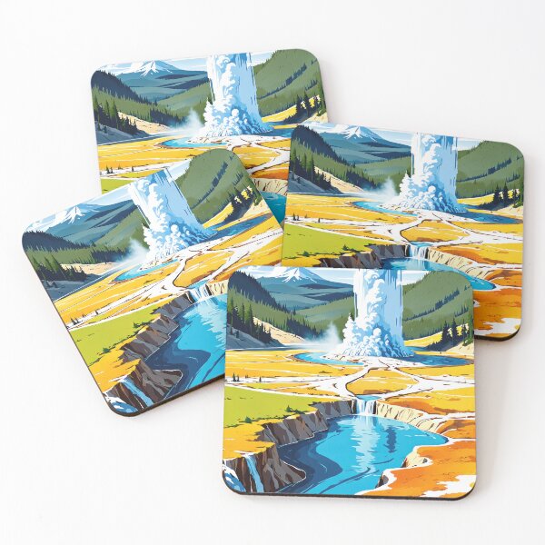 Item preview, Yellowstone National Park - USA designed and sold by WhereTheFunIs.