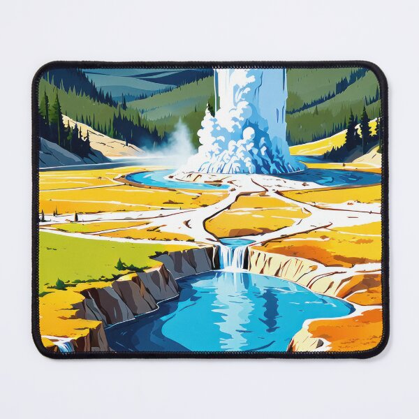Item preview, Yellowstone National Park - USA designed and sold by WhereTheFunIs.