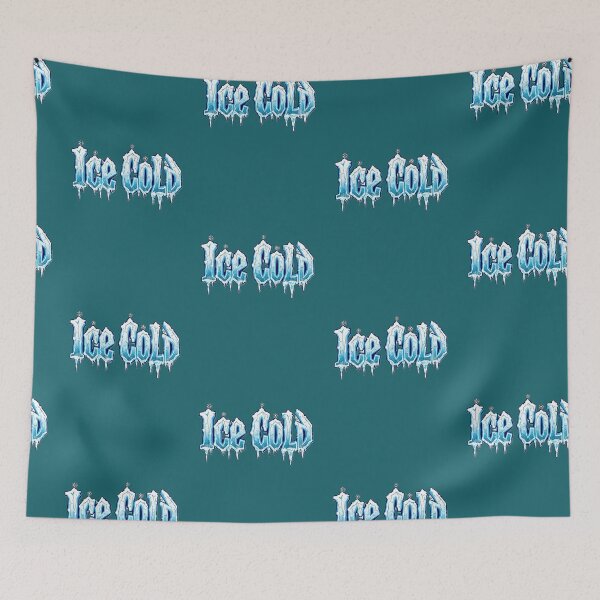 Item preview, Frosty Ice Cold Text Design designed and sold by merve02shop.