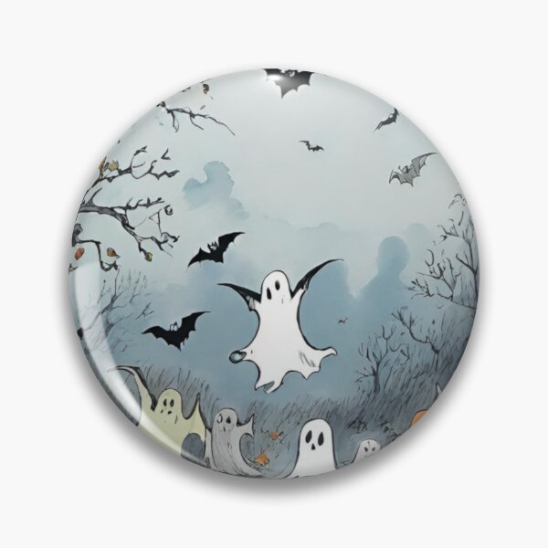 Item preview, Ghostly Gathering Under the Moon designed and sold by LyssasMindArt.