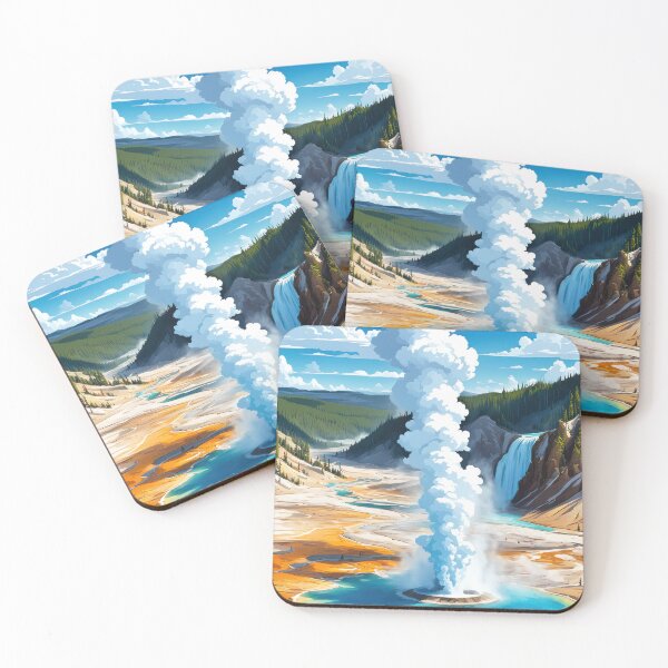 Item preview, Yellowstone National Park - USA designed and sold by WhereTheFunIs.