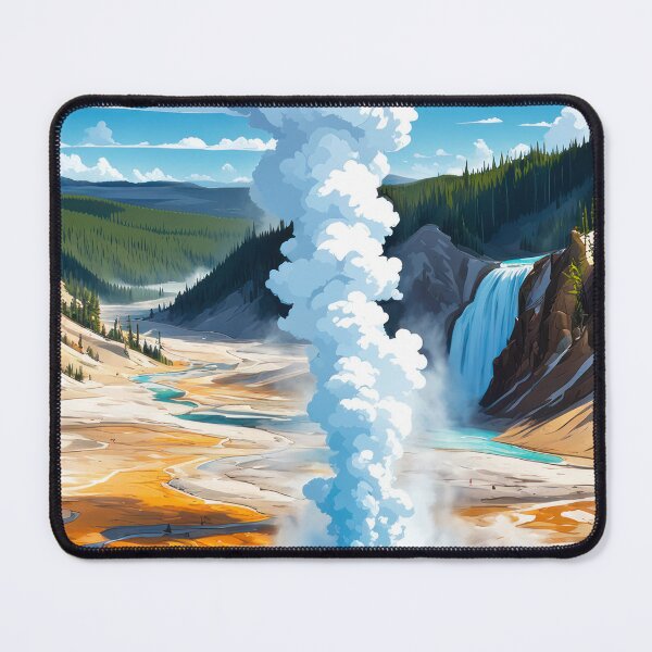 Item preview, Yellowstone National Park - USA designed and sold by WhereTheFunIs.
