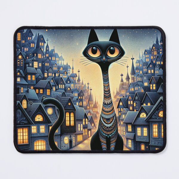 Item preview, Mystical Felines Series Part I - Midnight Watcher designed and sold by Margival.