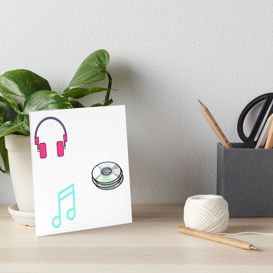 Item preview, Art Board Print designed and sold by TheStickyNote.