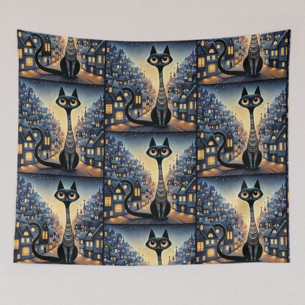 Item preview, Mystical Felines Series Part I - Midnight Watcher designed and sold by Margival.