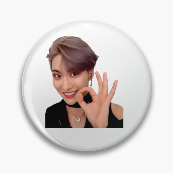 Item preview, Ateez seonghwa okay meme kpop sticker designed and sold by teezer designs.