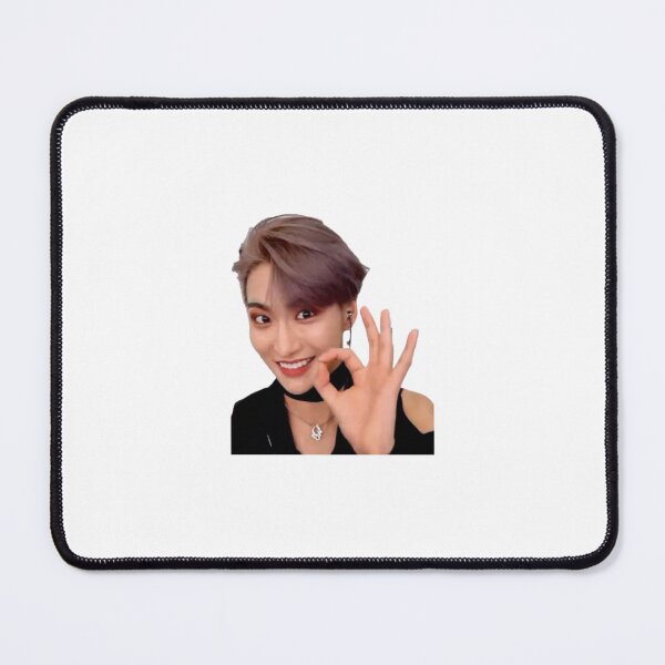 Item preview, Ateez seonghwa okay meme kpop sticker designed and sold by teezer designs.