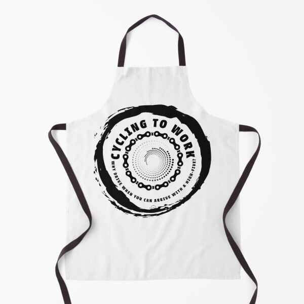 Item preview, Cycling to work - Why drive when you can arrive with a high-five? designed and sold by PhotoGros-4U.