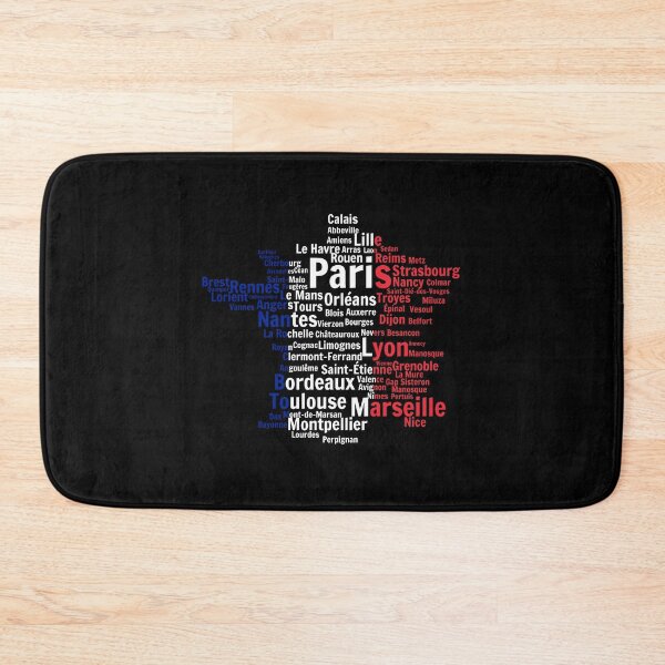 Item preview, France Map Towns Cities Flag Paris Travel designed and sold by Heneket.