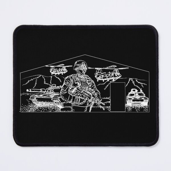 Item preview, Moreno Valley GWOT Mural Black designed and sold by BCarn.