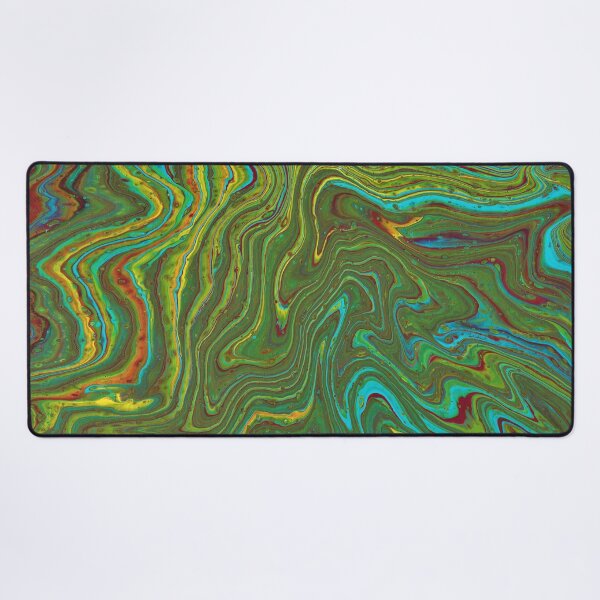 Item preview, Easy Street 1 Wild Green Abstract Lines designed and sold by Doug Siegel.