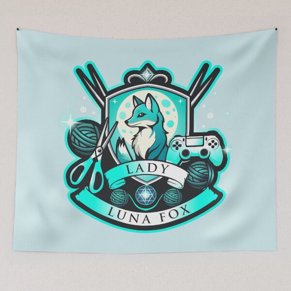 Item preview, Lady Luna Fox Crest designed and sold by Ladylunafox.