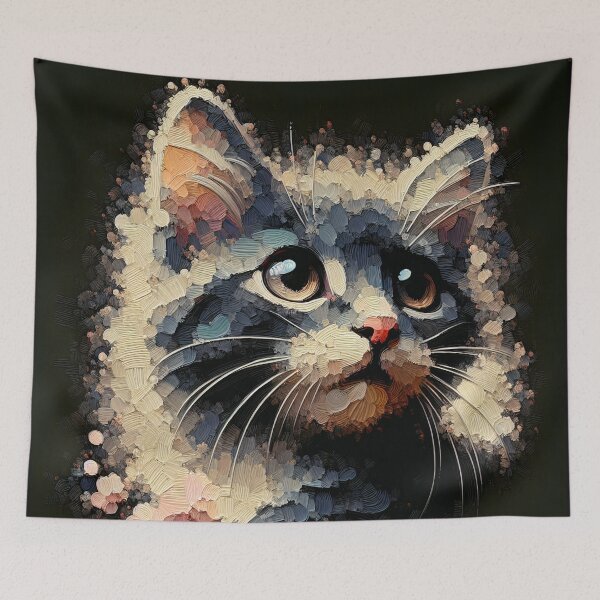 Item preview, Cat Portrait designed and sold by Artdesign-113.