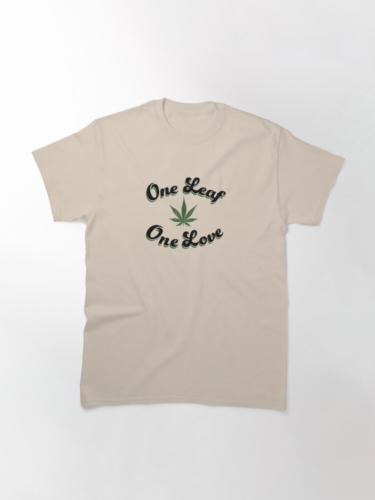 Alternate view of One Leaf One Love Classic T-Shirt