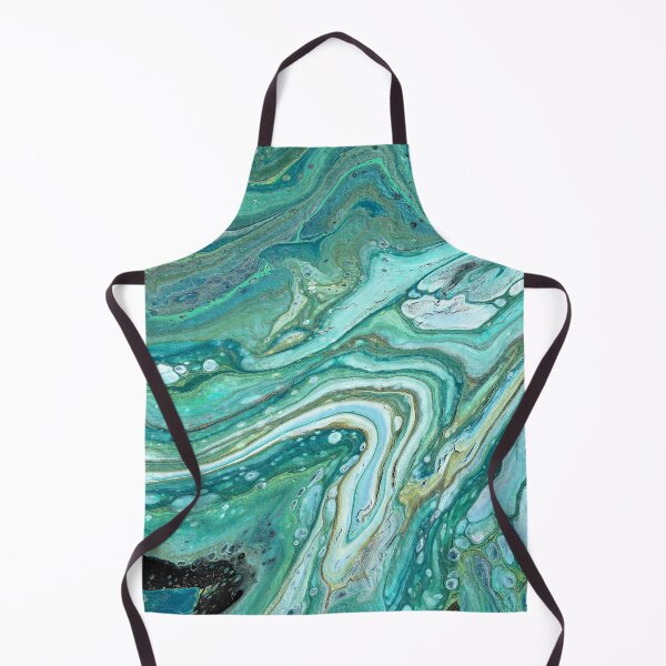 Artikelvorschau, Gangs Back 2 Soft Aqua Acryl Abstrakt entworfen und verkauft von Doug Siegel.